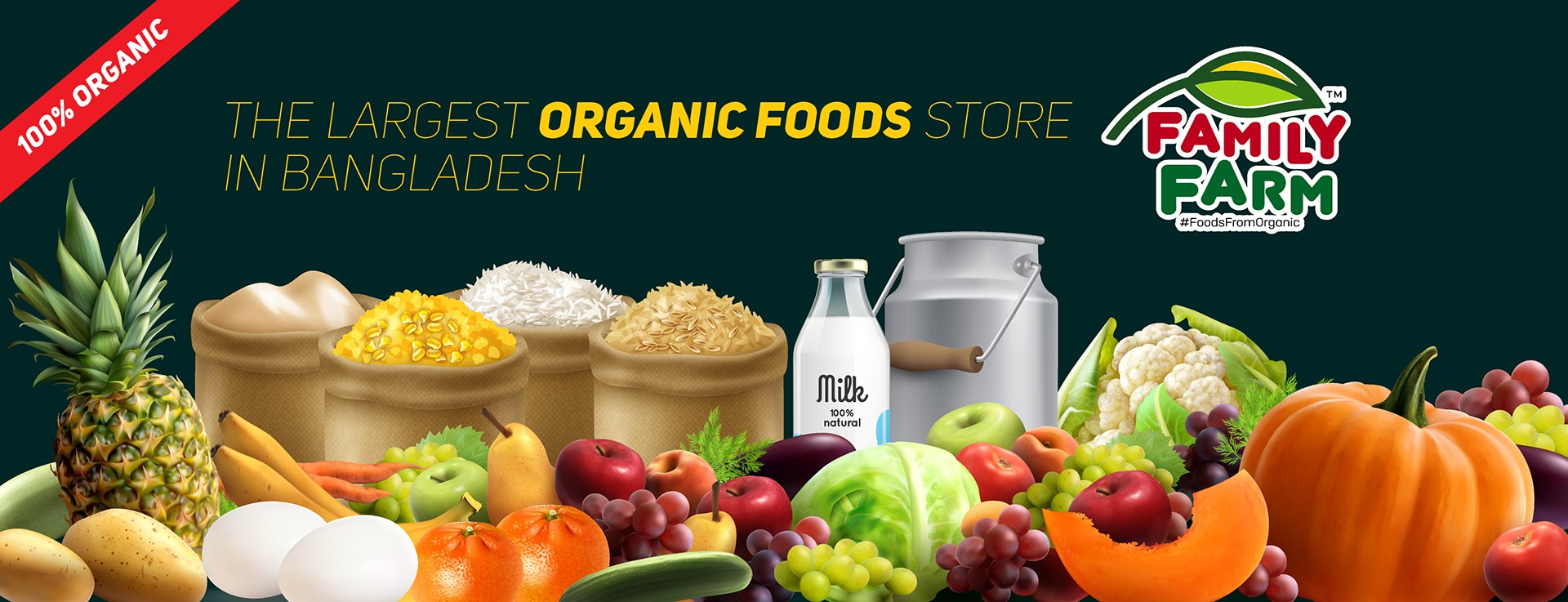 FamilyFarm - 100% Organic. 100% Fresh.